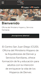 Mobile Screenshot of centrosanjuandiego.org